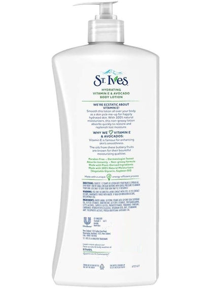 ST. Ives Hydrating Body Lotion with Vitamin E & Avocado