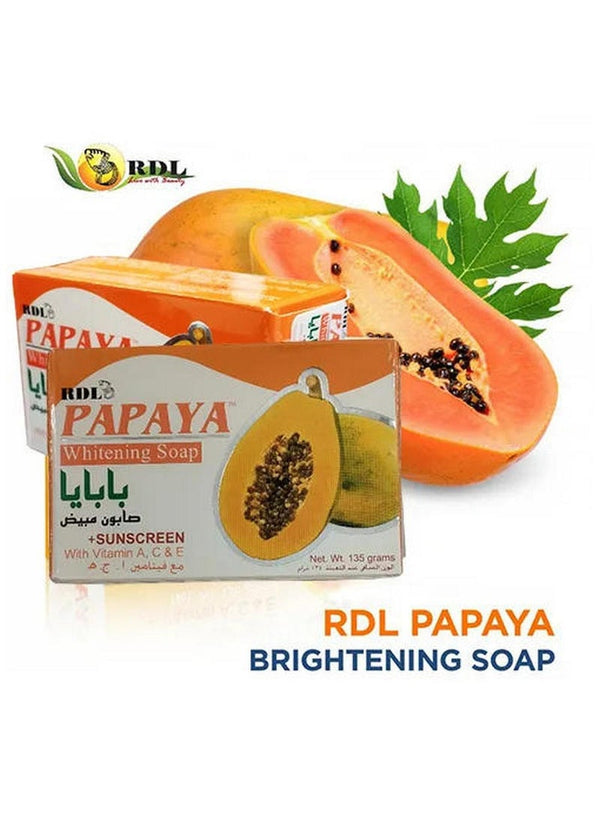 RDL Papaya Whitening Soap 135 Grams