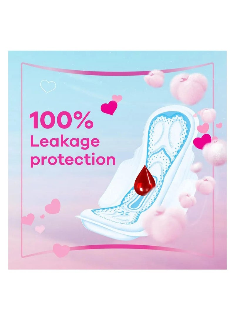 Always Cotton Skin Love Sanitary Pads - 10 Large Pads