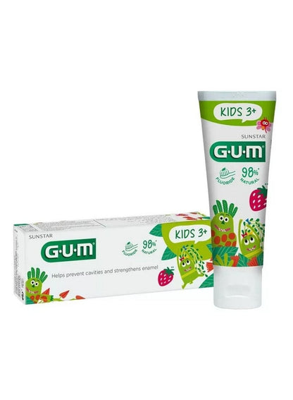 SUNSTAR Gum Kids Toothpaste Strawberry 50ml