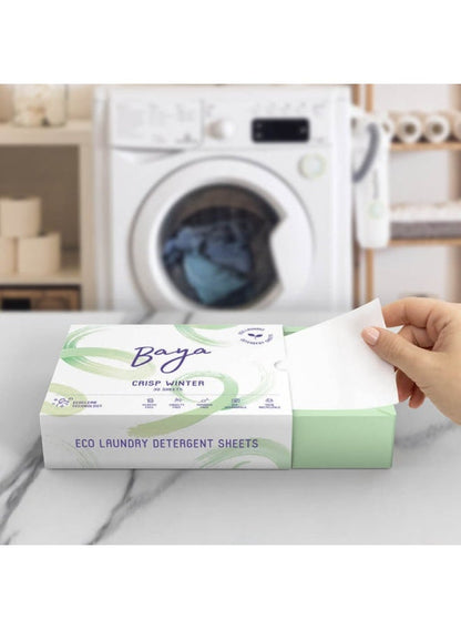 Baya Laundry Detergent Sheets Crisp Winter