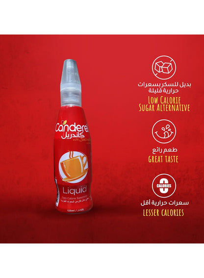 balanced diets, calorie liquid, calorie liquid sweetener, canderel, canderel zero, daily coffee, feeling good, liquid sweetener, love without, sucralose lets, sugar without, sweet taste, tasty easily, zero calorie, zero calorie liquid