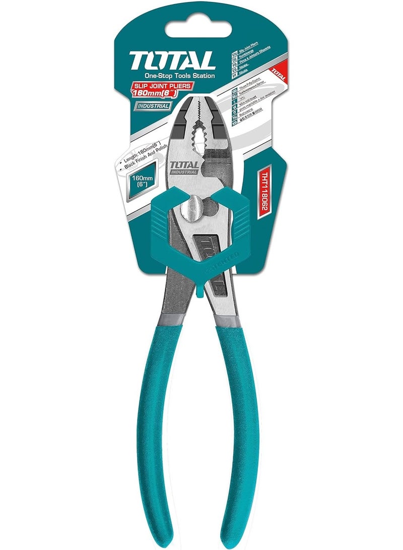 TOTAL Slip Joint Plier 8 Inch | Premium Tools