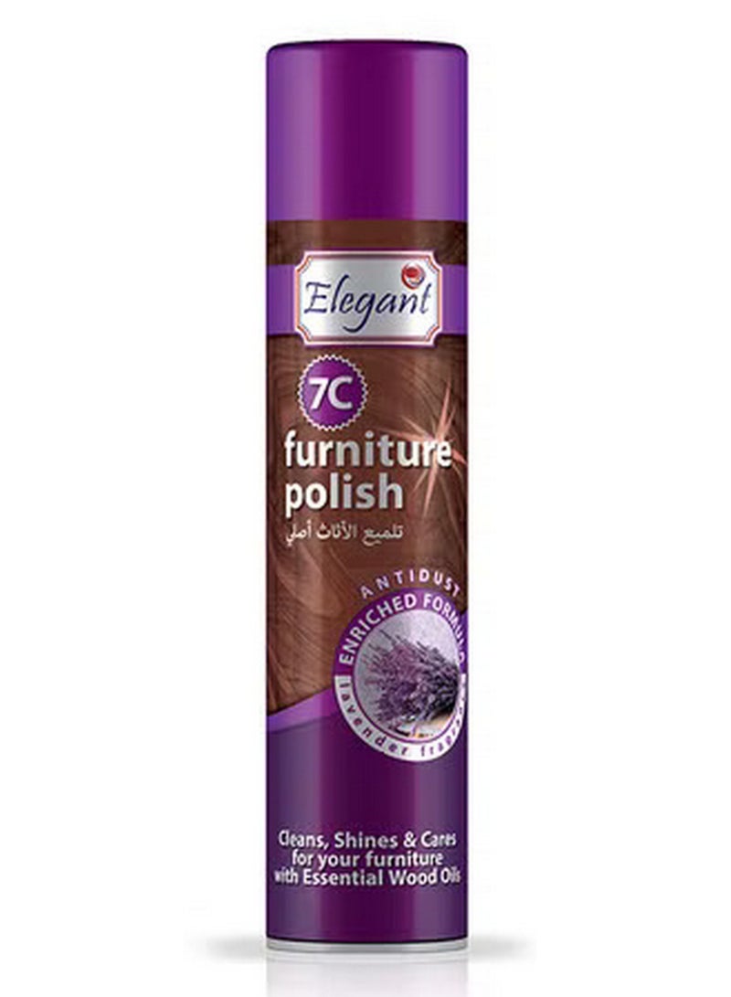 Elegant Lavender Furniture Polish 300ml by Elegant