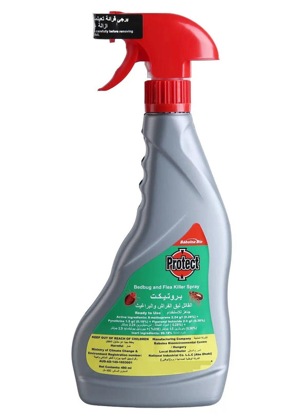 Protect Bedbug and Flea Killer Spray 480 ML