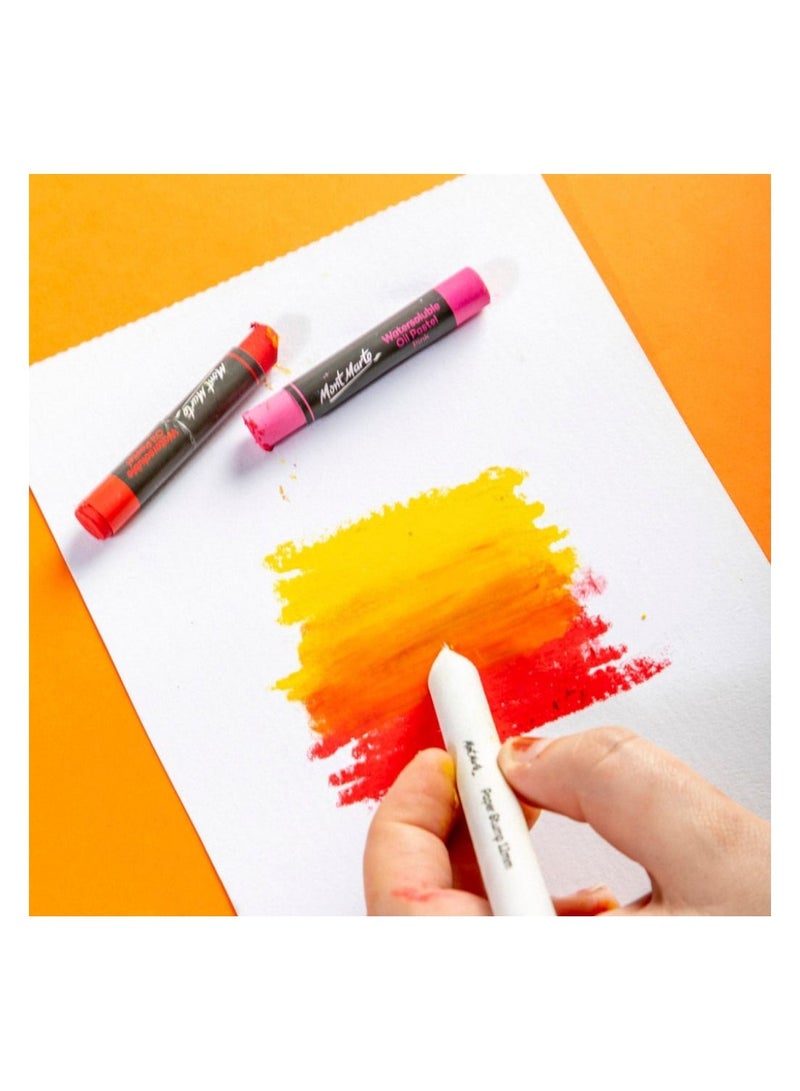Premium Mont Marte Watersoluble Oil Pastels 12Pc
