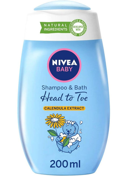 Nivea Baby Shampoo & Bath with Calendula Extract