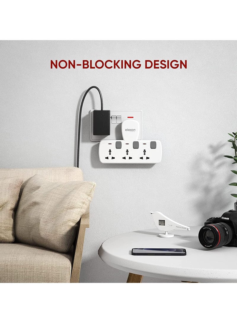 Elexon 3Way Power T Socket