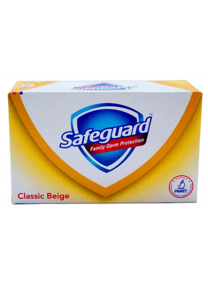 Safeguard Classic Beige Soap 125g - Premium Germ Protection