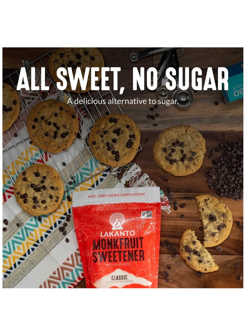 Lakanto Monkfruit Sweetener - White Sugar Replacement