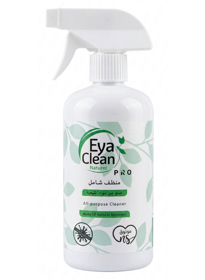 all purpose, antibacterial, brand eye, cool dry, dry place, eyaclean, eye clean, natural ingredients, natural pro, note keep, pets avoid, place away, purpose cleaner, stainless steel, type spray
