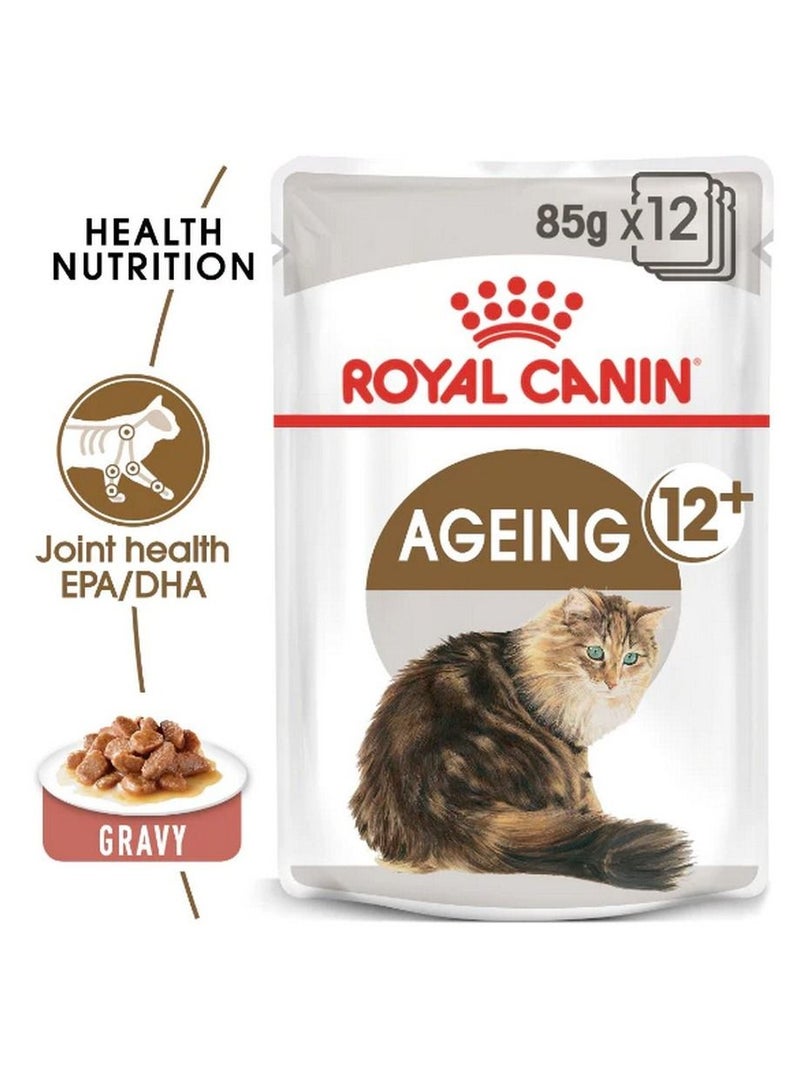 ROYAL CANIN Ageing 12+ Gravy Wet Food Pouch