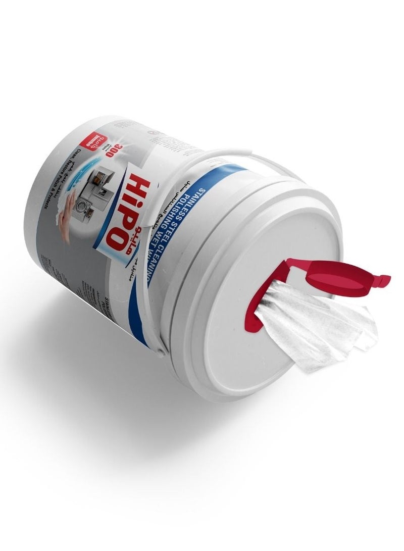 HiPO Stainless Steel Cleaning & Polishing Wipes