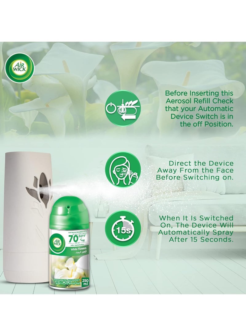 Air Wick Freshmatic Autospray White Flowers 250 ML