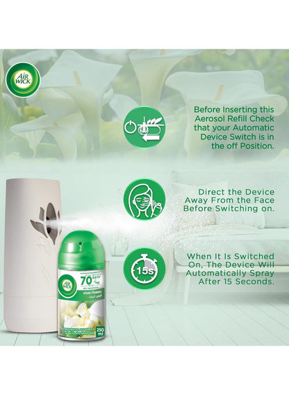 Air Wick Freshmatic Autospray White Flowers 250 ML