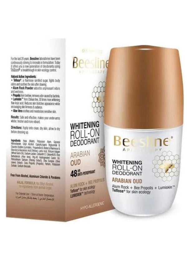 Beesline 4 In 1 Natural Whitening Deo Roll On
