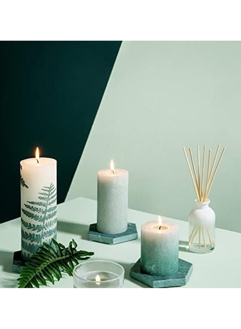 BOLSIUS Silhouette Small Pillar Candle - Soft Pearl