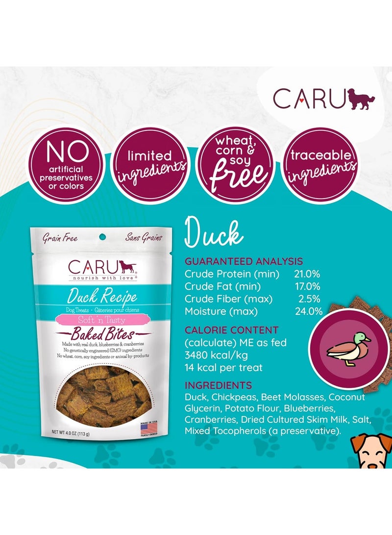 CARU Soft N’ Tasty Duck Bites Dog Treats