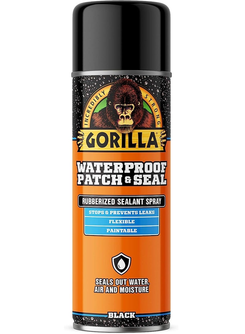 Gorilla Waterproof Patch & Seal Spray 16-oz Black