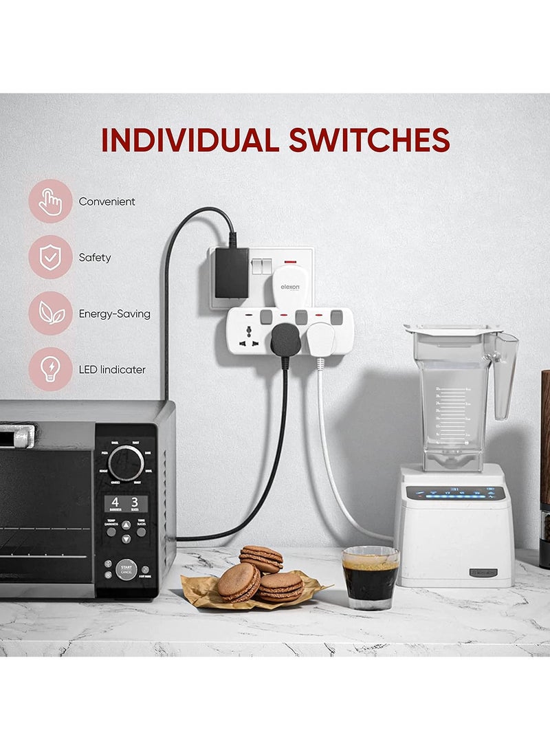 Elexon 3Way Power T Socket