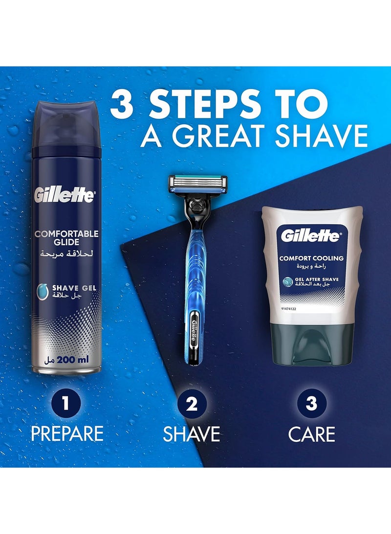 Gillette Shaving Gel Comfort Glide 200 ML