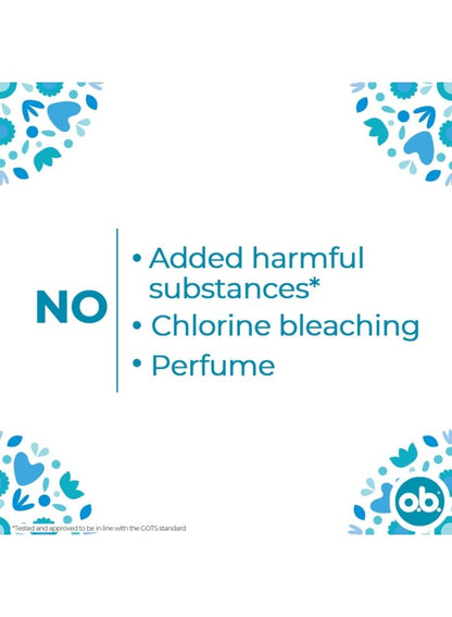 O.B. Ultimate Comfort Mini Tampons - 16 Pcs