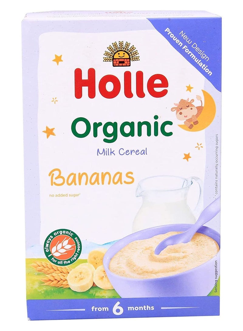 Holle Organic Milk Cereal Banana 250G