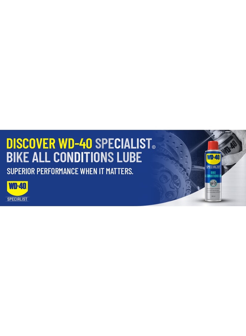 WD-40 Bike All Conditions Lube 250 ML
