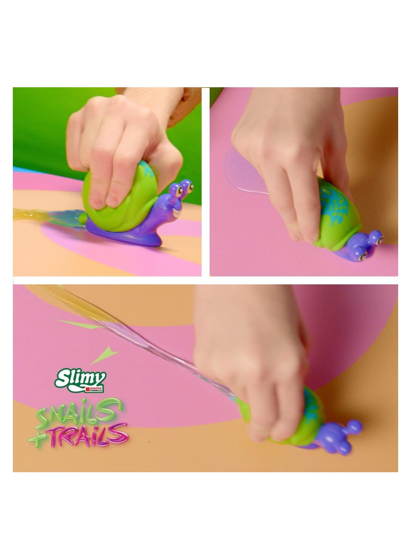 Slimy Detachable Shell Funky Snails Toy by Slimy