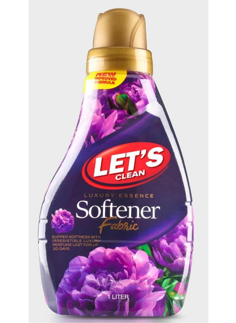 LET'S CLEAN Fabric Softener 1L - Premium Freshness