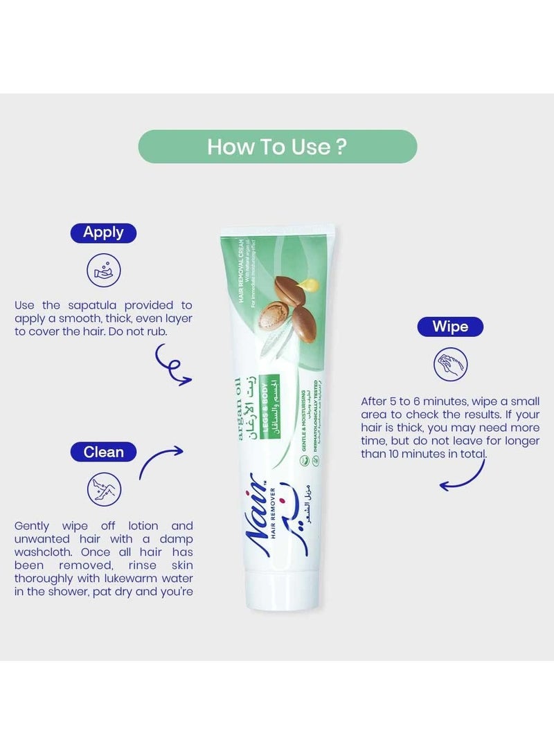 Nair Argan Oil Hair Removing Cream 110 ML