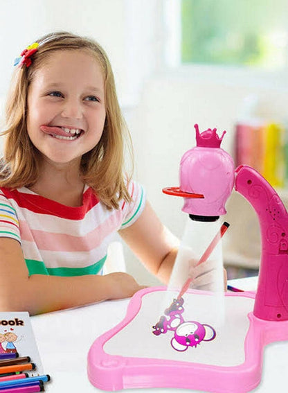 Children's LED Projector Art Table - Generic