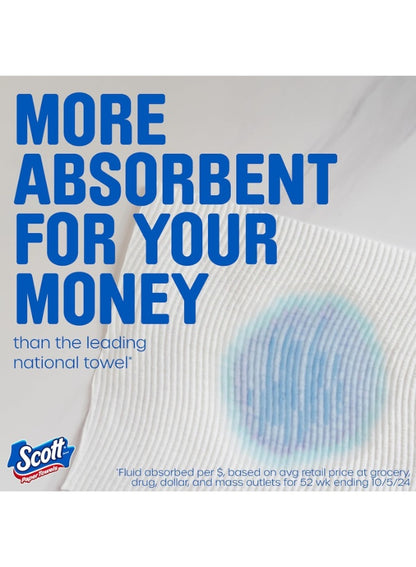 embossed kitchen, embossed kitchen towel, food prep, kitchen towel, kitchen towel roll, make wiping, per sheet, scott, soft feel, soft yet, stainless steel, tasks like, towel roll, towels make, yet strong