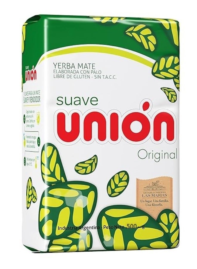 Yerba Mate Suave Union Original 500g - Yerba Mate