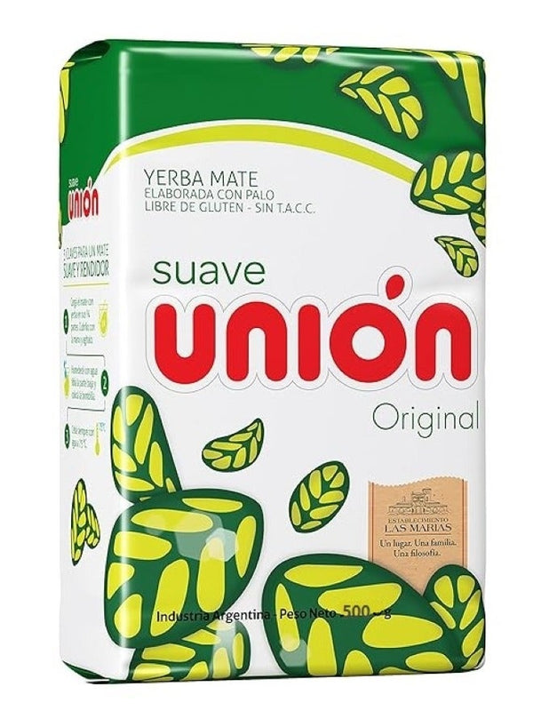 Yerba Mate Suave Union Original 500g - Yerba Mate
