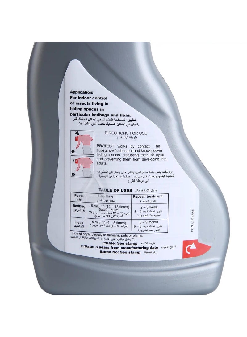 Protect Bedbug and Flea Killer Spray 480 ML