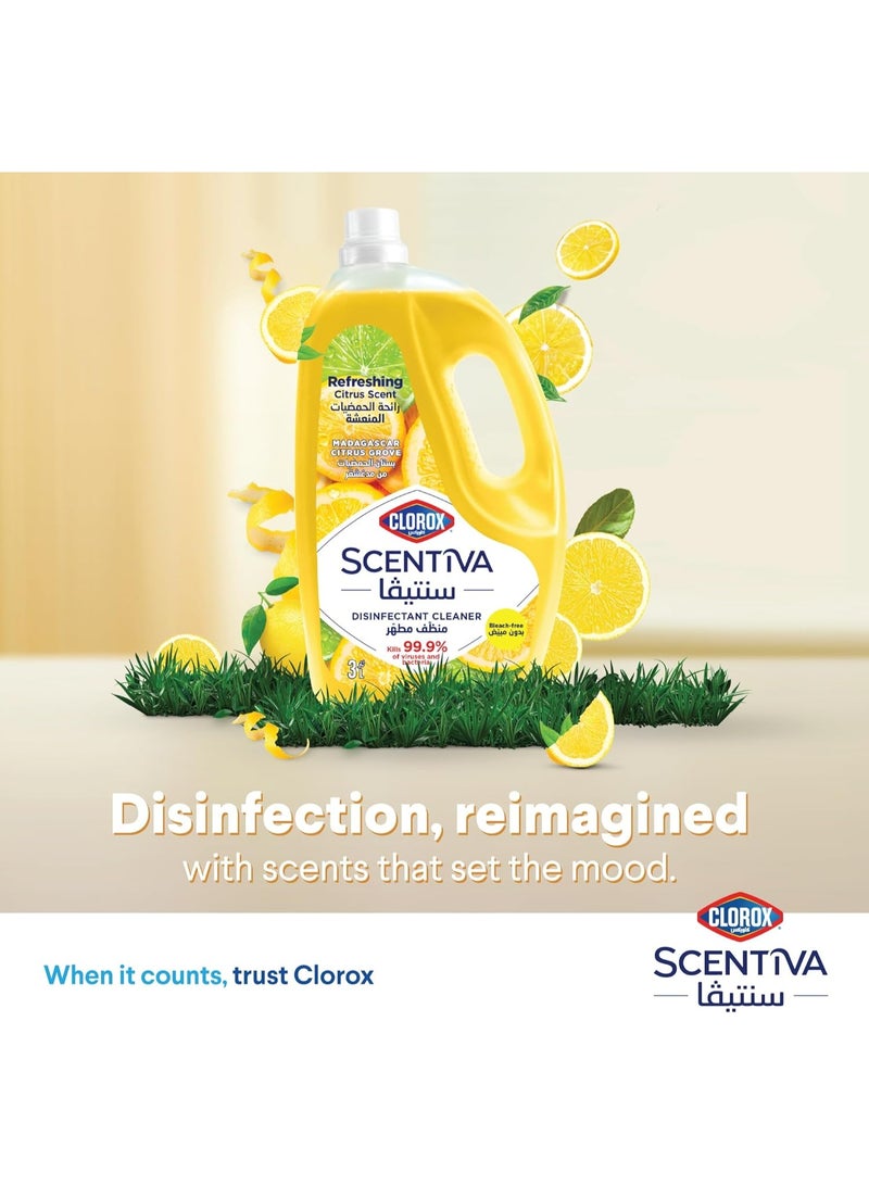 Clorox Scentiva Disinfectant Floor Cleaner 3L