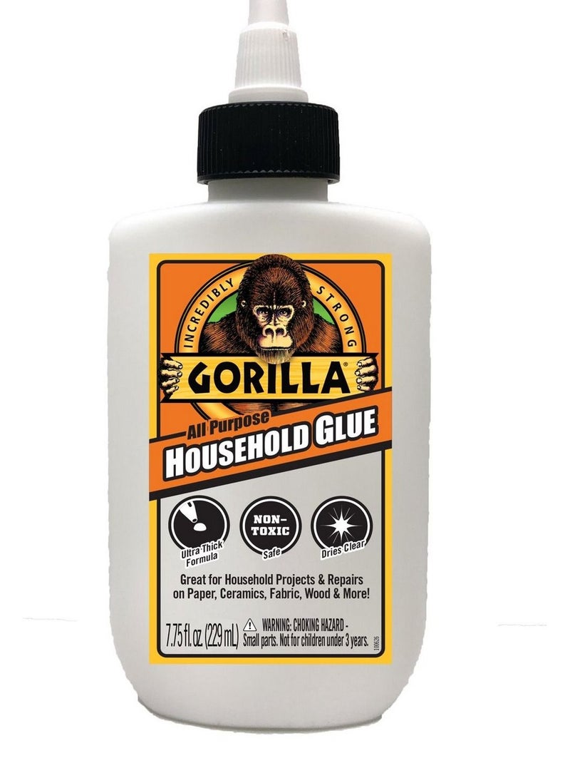 Gorilla Household Glue 7.75 OZ - Premium Crafting Solution