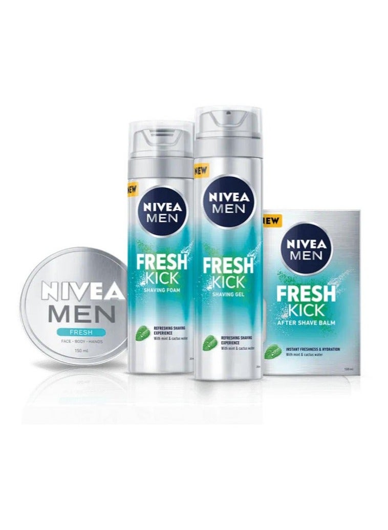 NIVEA MEN Fresh Kick Shaving Gel 200 ML