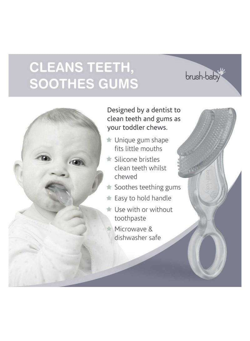 Brush-Baby Chewable Toothbrush for Toddlers