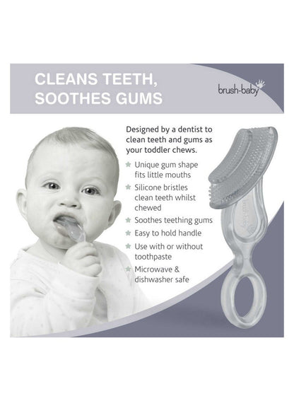 Brush-Baby Chewable Toothbrush for Toddlers