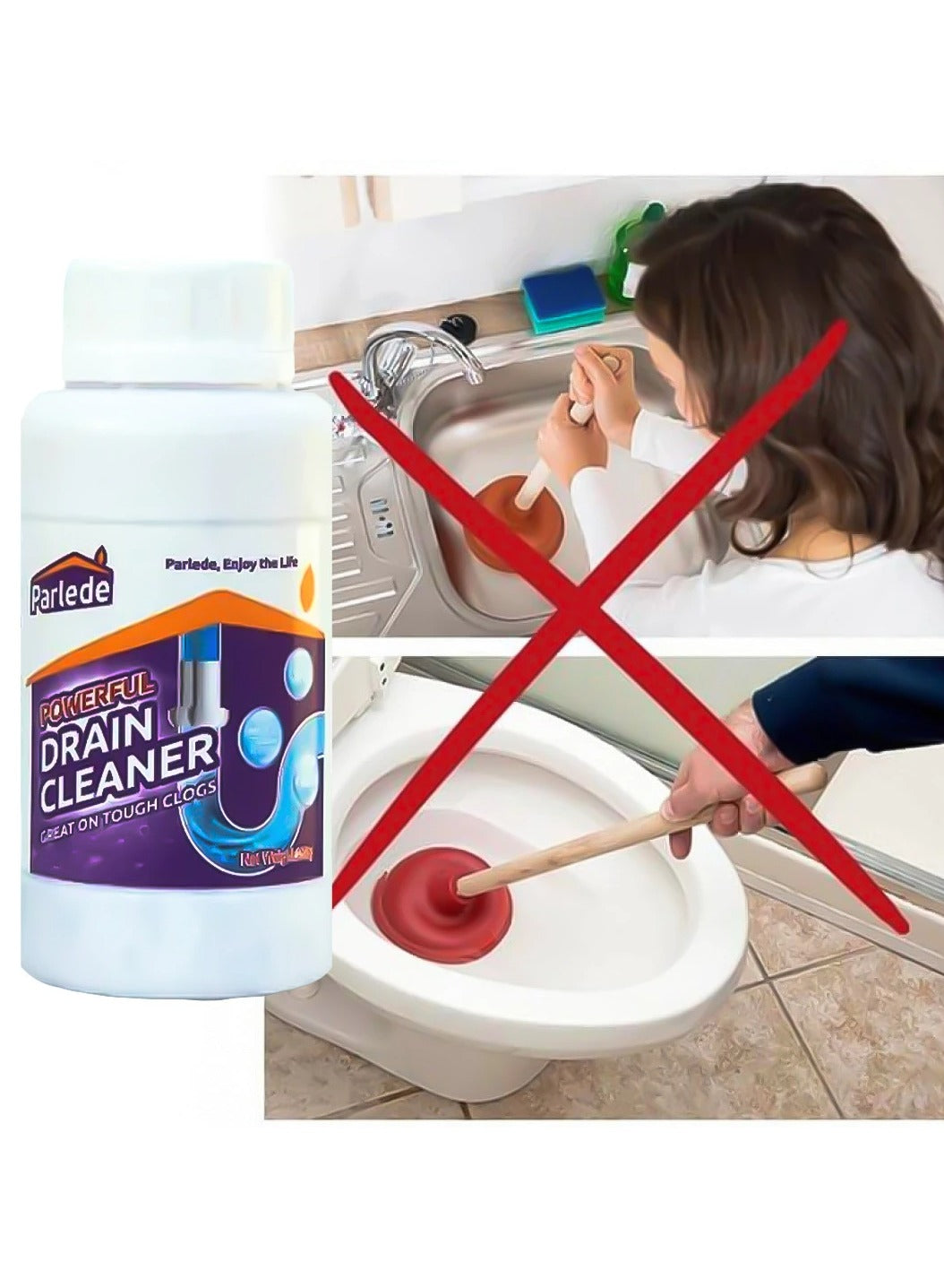chemical powder, deep cleaning, drain add, drain cleaner, food waste, foul odors, hair paper, hot water, oils food, paper oils, paper soap, parlede, scum food, soap scum, water let