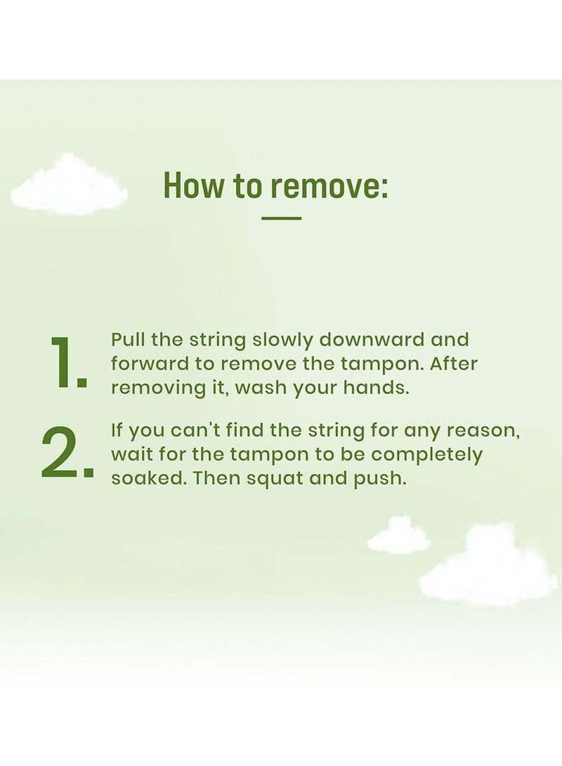 Sirona Organic Cotton Tampons 18 Pieces Pack