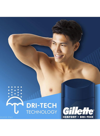 Gillette Comfort + Dri-Tech Deo Clean Rush 96 G
