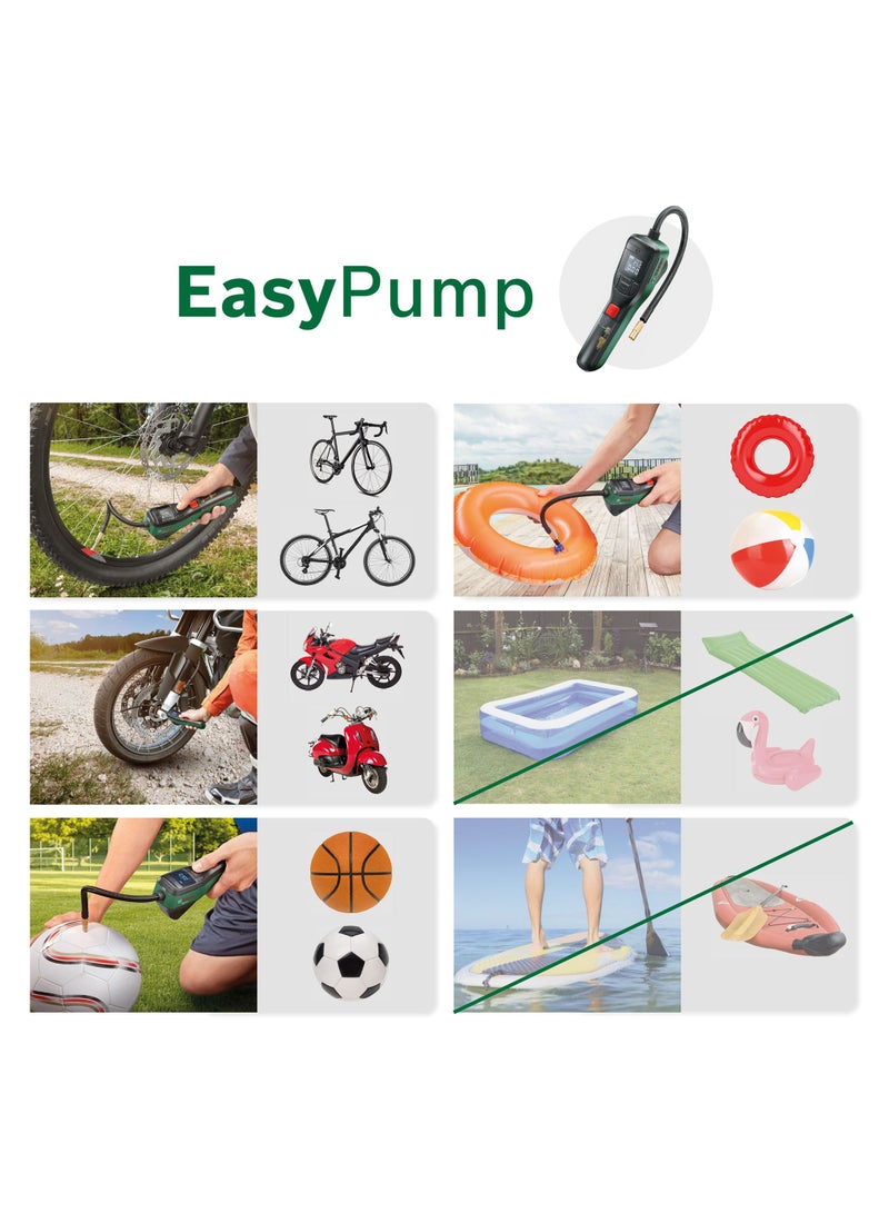 BOSCH Cordless Compressed Air Pump 3.6V