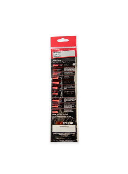 Mont Marte Watercolour Brushes Set 4Pc