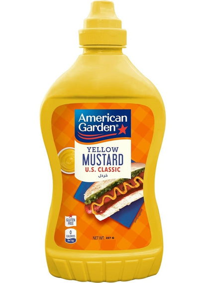 American Garden Yellow Mustard 227g