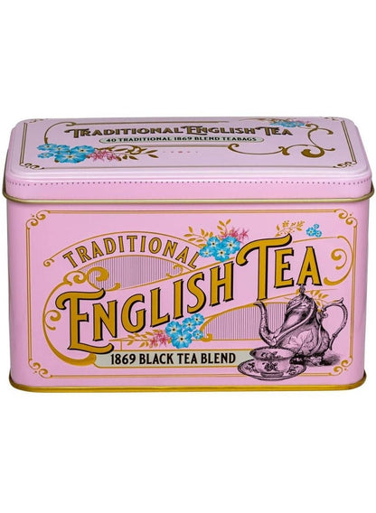 Vintage Victorian Tea Tin by New English Teas