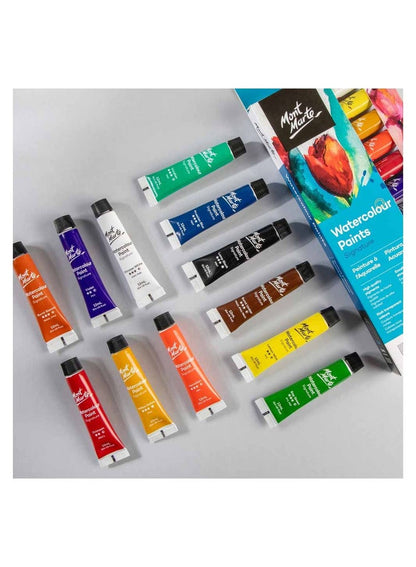 Mont Marte Watercolour Paints 12Pc Set