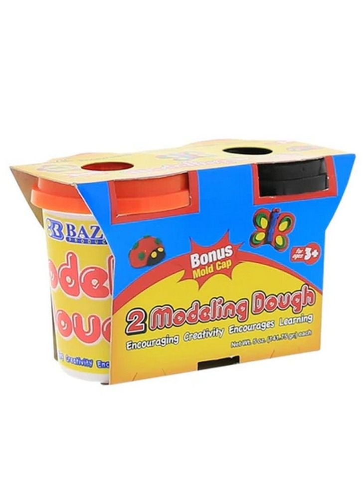 Bazic Modeling Dough Multi Colour 142g